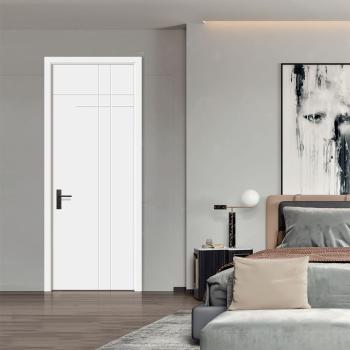 B1015 High Quality Latest Shanghai Design Solid Wood Interior Doors Sound Insulation Victorian Style Bedroom Living Room Hotel