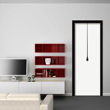 B1058 Customizable Victorian Style Solid Wood Interior Doors Sound Insulation Side Opening for Hotel Bathroom Bedroom Kitchen