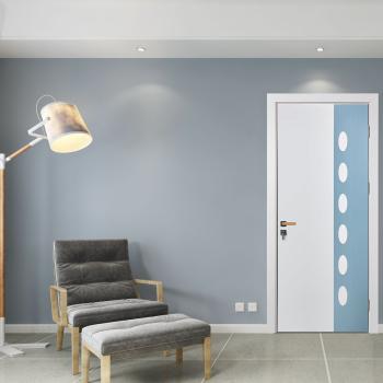 B1073 Victorian Side Opening Solid Wood Interior Room Divider Door Sound Insulation for Hotel Bedroom Use Shanghai Manufacturer