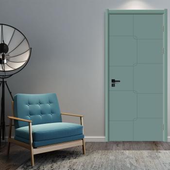 B1075 Solid Wood Door for Living Room Hotel & Apartment Use Victorian Design Sound Insulation Latest Model