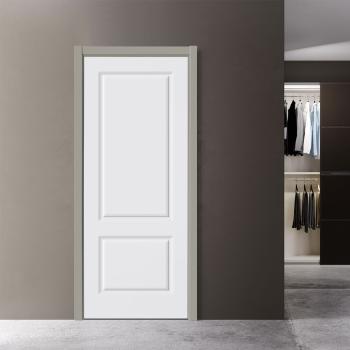 B1029 High Quality Solid Wood Waterproof Molded Modern Interior Door Sound Insulation Bedroom Bathroom Villa Kitchen Outdoor