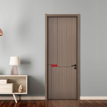 QM-9019 Traditional Designed Solid Wood Doors Water Resistant Sun-resistant for Indoor Use Suitable for Apartments Bedroom