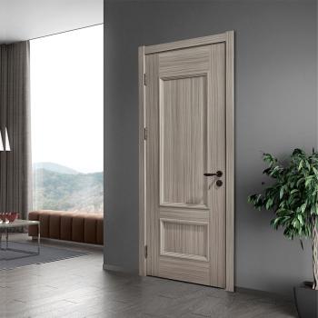 QM-9003 Wholesale Modern Interior Solid Wood Doors Finished Surface Moisture-resistant Soundproof Bedroom Doors for Apartments
