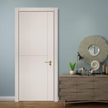 MQ-7018 High Quality Modern Minimalist Finished Solid Wood Soundproof Water Resistant Interior Door