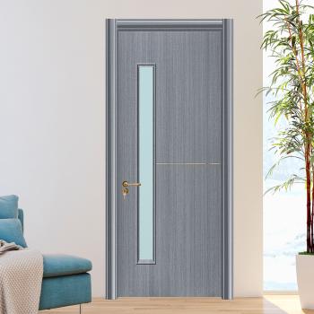 MQ-7043 Custom Modern Stylish  Single Gate Finished Surface  for Villa Home Decorative Living Room Unpainted Door