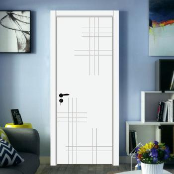 MQ-7032 High Quality Solid Wood Interior Doors Frame Modern Design Water Resistant Side Opening Bathroom Apartment Hotel Use