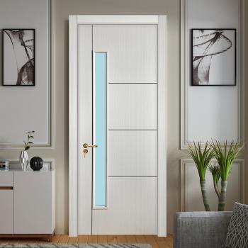 MQ-7041 Made in China New Wood Door Design Interior Doors and Windows Unpainted Wooden Door