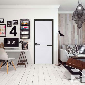 MQ-7093 China Factory Customized Solid Wood Interior Door Water Resistant Modern Luxury Design for Bedroom Bathroom Wholesale