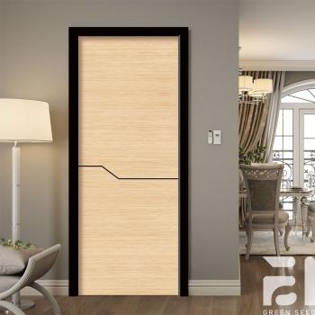 MQ-7112 Water Resistant Solid Wood Automatic Revolving Door with Modern Design for Apartment Hotel Villa & School Use
