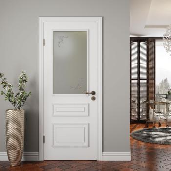 MQ-7157 Modern Waterproof Soundproof Hospital Bedroom Bathroom Solid Wood Interior Door Wholesale Price Finished