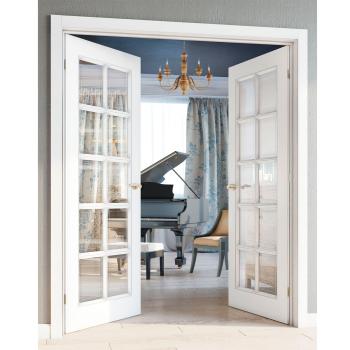 MQ-7158 Simple Design Interior Wooden Doors Solid Wood Door Bedroom Hotel Modern Indoor Finished Factory Design