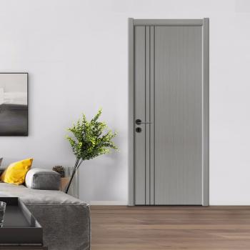 MQ-7162 Wholesale Solid Wood Interior Doors Water Resistant Bathroom Bedroom Hospital School Use Customizable Size Minimalist