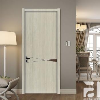 MQ-7118 Modern Waterproof Interior White Bedroom Door Finished Wooden Design with Door Frame for Hotel Use Direct Sales China