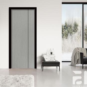 MQ-7120 China Wholesale Modern Bedroom Solid Wood Interior Door Sound & Water Resistant for Bathroom Hotel & Apartment Use