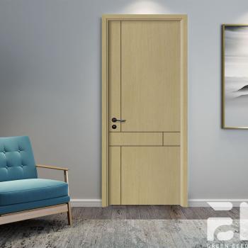 MQ-7127 Waterproof Finished Modern Bedroom  Interior Door with Frame for Farmhouse & Villa Applications