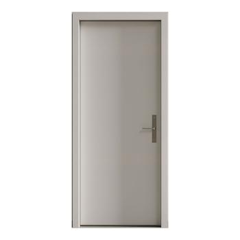 FHM-1005 Steel Fire Door Fire-Resistant Performance Modern Design Side Opening Finished Surface Shanghai Origin