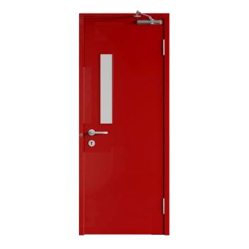 FHM-1008 Factory Steel Fire Door CE Certified Rated Proof  Door for Apartment & Warehouse Use Modern Design