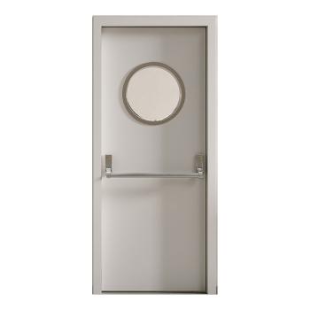 FHM-1006 Certified Factoried Steel Fire Door with Fire Prevention Modern Design Shanghai Origin Supermarket Entry