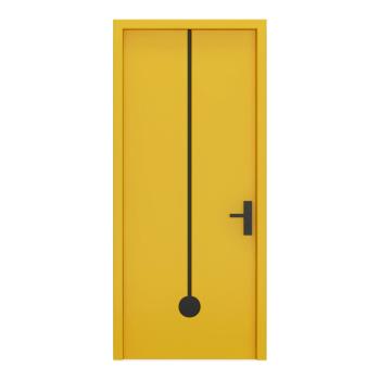 FHM-1021 Steel Fireproof Door with Modern Design for Home & Exterior Use Fire Prevention for Hospital & School Applications