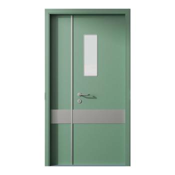 FHM-1024 Steel Fire Door with Fireproof Performance Security Hospital School Factory Commercial Steel Fire Door