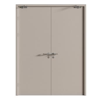 FHM-1030 Commercial Modern Steel Fire Doors Hospital Exterior Strong Safety High Fire/Heat Resistance Side Opening Long-Lasting