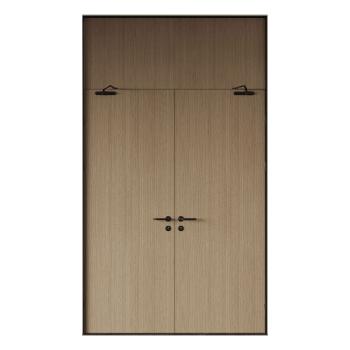FHM-1035 High Quality Factory Customized Modern Style Fireproof Steel Door for Mall Hospital Hotel & School & Exterior Use
